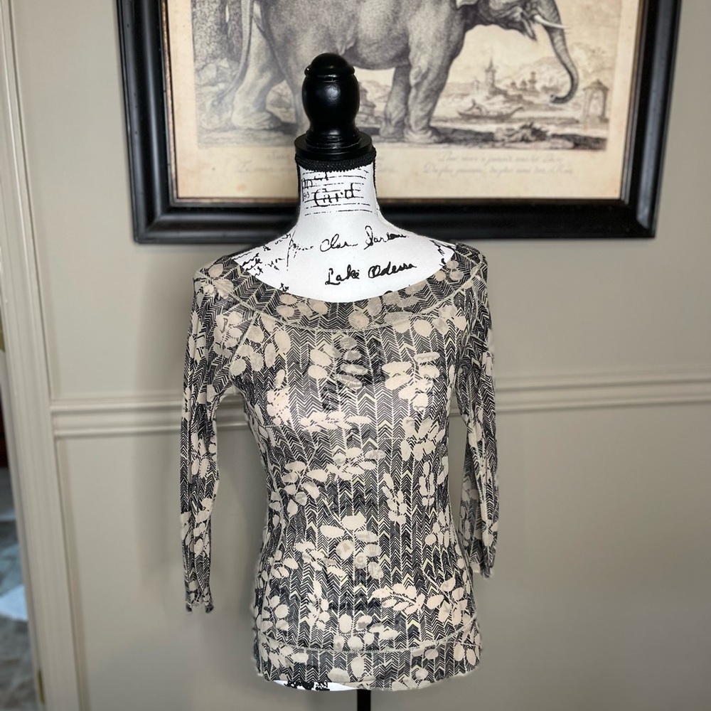 Limited sheer top